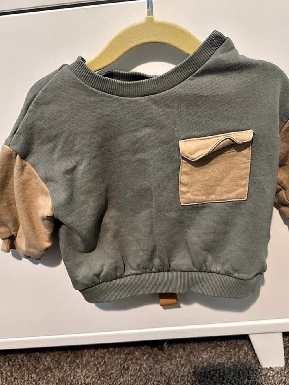 Kids Color Block Sweatshirt
